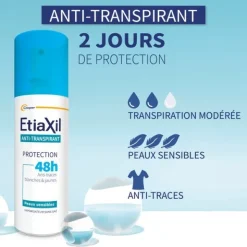 Etiaxil Anti transpirant 48 h Peaux sensibles vaporisateur