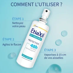 Etiaxil Anti transpirant 48 h Peaux sensibles vaporisateur