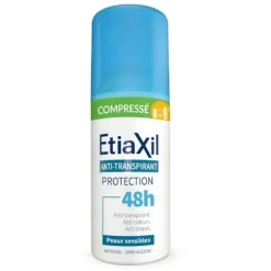 Etiaxil anti transpirant 48h Peaux sensibles spray compressé