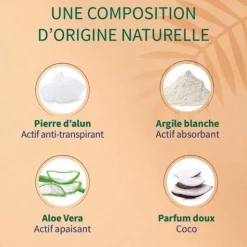 Etiaxil anti transpirant végétal Bio 48 h roll-on