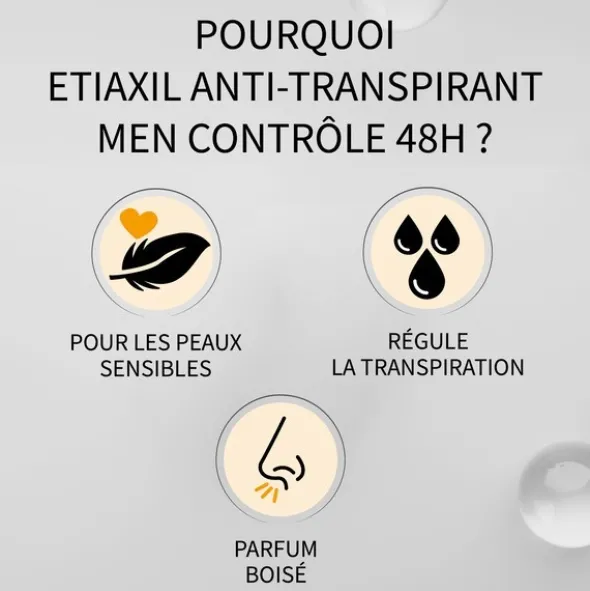 Etiaxil déodorant anti-transpirant 48h roll-on