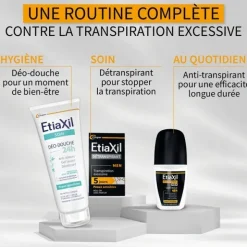 Etiaxil déodorant anti-transpirant 48h roll-on