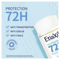 Etiaxil déodorant stick anti-transpirant 72h