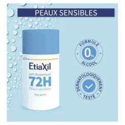 Etiaxil déodorant stick anti-transpirant 72h