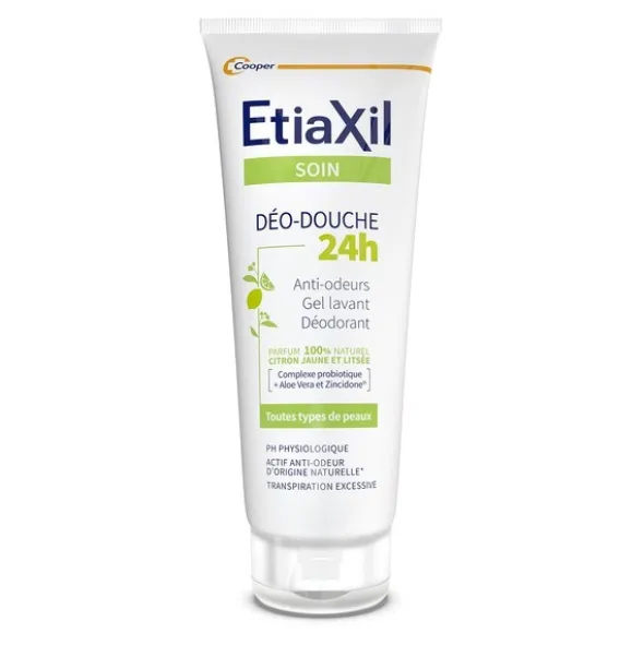Etiaxil Déo-douche 24h Citron jaune et litsée