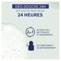 Etiaxil déo-douche 24h Sève de bambou