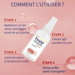Etiaxil Détranspirant Extreme Multizones Peaux normales spray