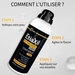 Etiaxil Homme déodorant anti transpirant 48h