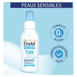Etiaxil lait corps anti transpirant 72h