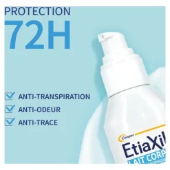 Etiaxil lait corps anti transpirant 72h