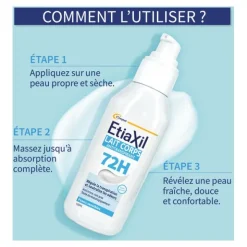 Etiaxil lait corps anti transpirant 72h