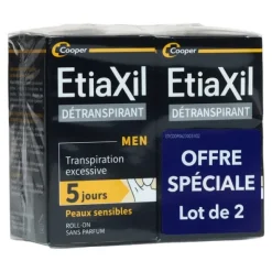 Etiaxil Men détranspirant roll-on