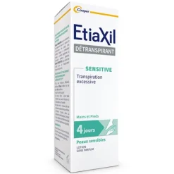 Etiaxil Pieds détranspirant peaux sensibles lotion
