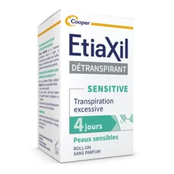Etiaxil Sensitive Aisselles détranspirant roll-on