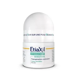 Etiaxil Sensitive Aisselles détranspirant roll-on