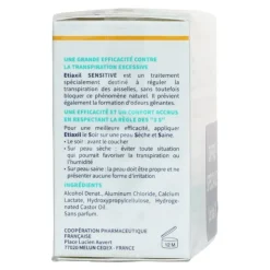 Etiaxil Sensitive Aisselles détranspirant roll-on