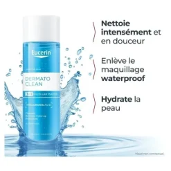Eucerin Dermatoclean Eau micellaire 3 en 1