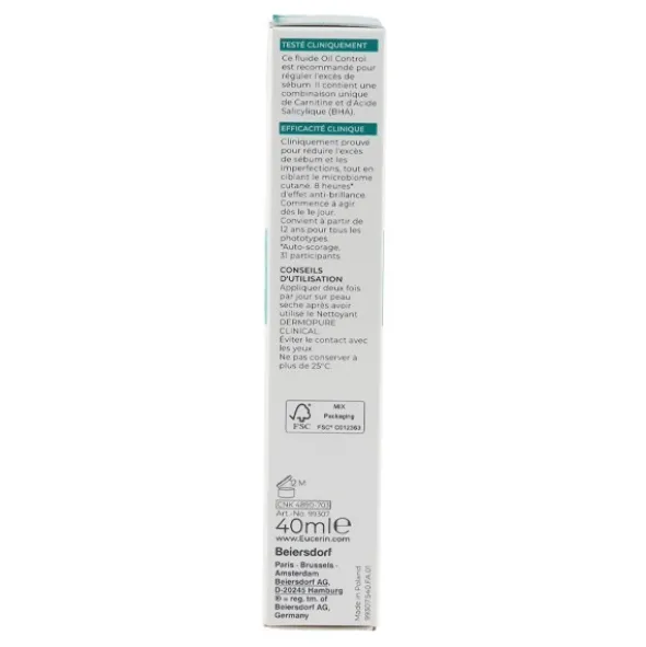 Eucerin DermoPure Clinical fluide matifiant