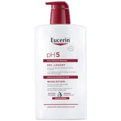 Eucerin gel lavant peau sensible PH5
