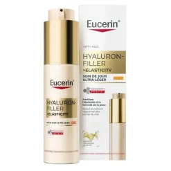 Eucerin Hyaluron Filler + Elasticity Soin de jour ultra léger SPF 50