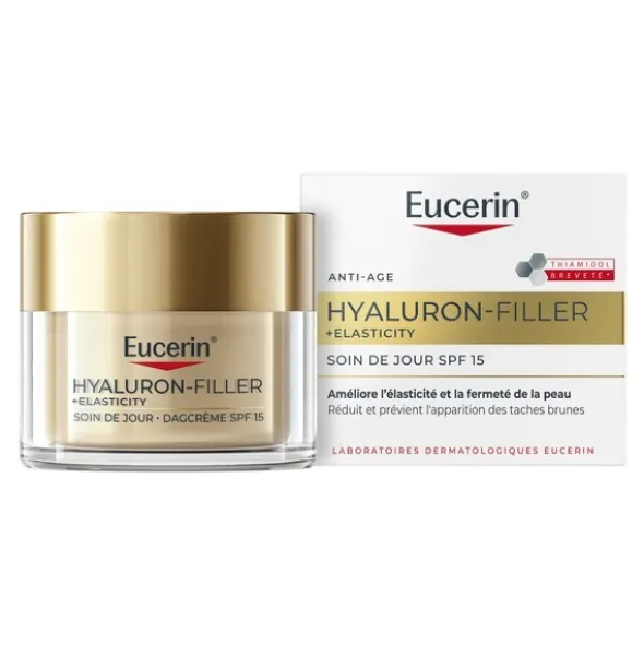 Eucerin Hyaluron Filler + elasticity soin de jour SPF 15