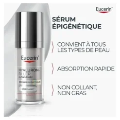 Eucerin Hyaluron Filler + Longevity Sérum Épigénétique