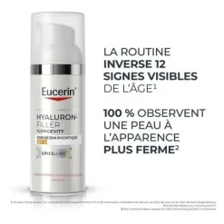 Eucerin Hyaluron Filler + Longevity Soin de jour épigénétique SPF 30