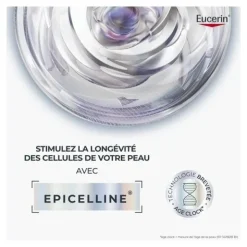 Eucerin Hyaluron Filler + Longevity Soin de jour épigénétique SPF 30