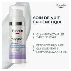 Eucerin Hyaluron Filler + longevity Soin de nuit épigénétique