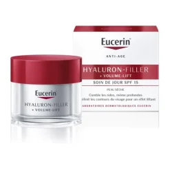 Eucerin Hyaluron Filler Volume-lift soin de jour SPF 15 peau sèche