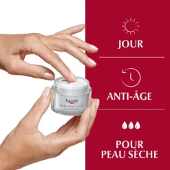 Eucerin Hyaluron Filler Volume-lift soin de jour SPF 15 peau sèche