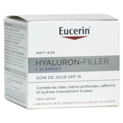Eucerin Hyaluron Filler + 3x effect soin de jour SPF 15 peau sèche
