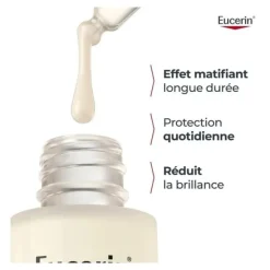 Eucerin Oil Control Sérum solaire UV ultra léger SPF 50+