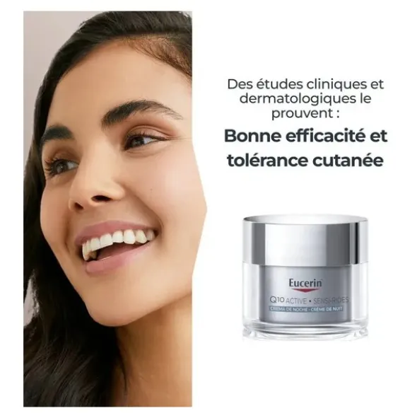 Eucerin Sensi-rides crème de nuit anti-rides