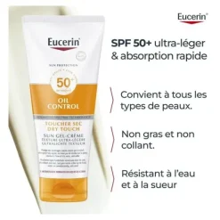 Eucerin Sun Oil Control Gel crème solaire SPF 50+