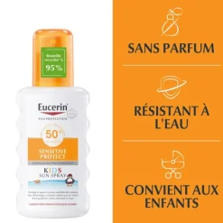 Eucerin Sun Protection Sensitive protect kids spray solaire SPF 50+
