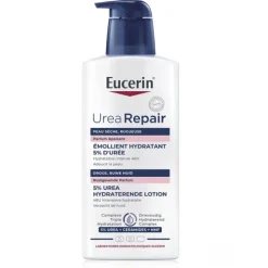 Eucerin UreaRepair 5 % d'urée émollient hydratant parfumé