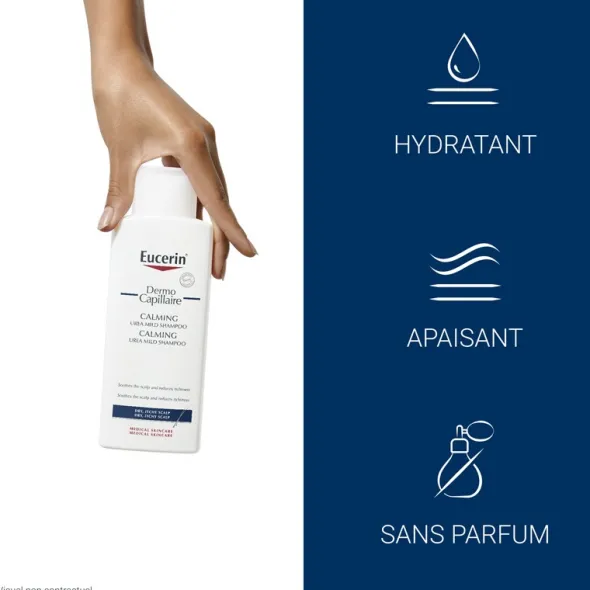 Eucerin Urée shampoing doux dermo capillaire