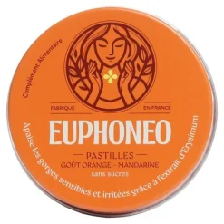 Euphoneo orange mandarine pastille sans sucres