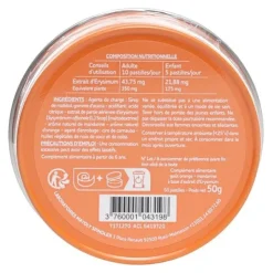 Euphoneo orange mandarine pastille sans sucres