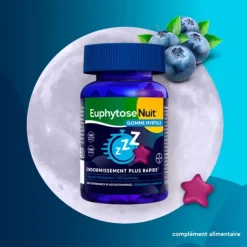 Euphytose Nuit myrtille gummies