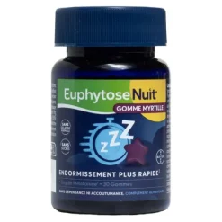 Euphytose Nuit myrtille gummies