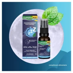 Euphytose Nuit spray mélatonine 1 mg