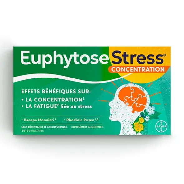 Euphytose Stress Concentration comprimés