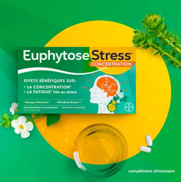 Euphytose Stress Concentration comprimés