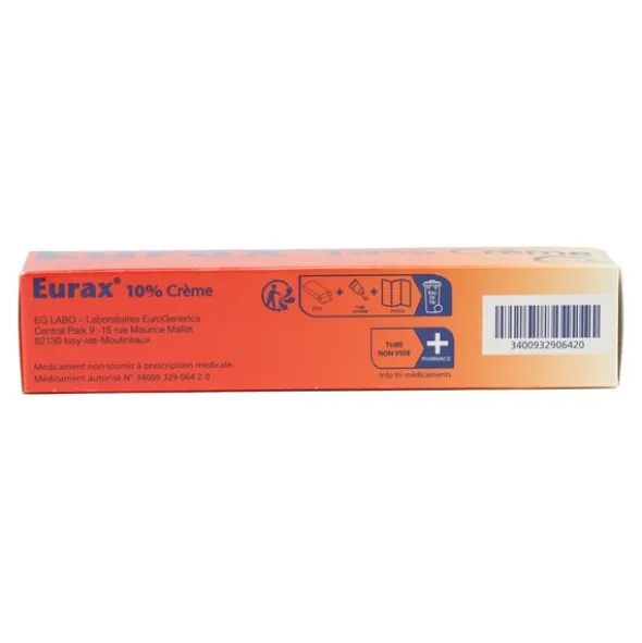 Eurax 10 % Crème