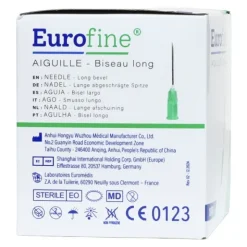 Eurofine aiguilles hypodermiques x 100