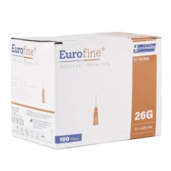 Eurofine aiguilles hypodermiques x 100