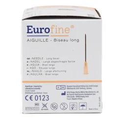 Eurofine aiguilles hypodermiques x 100
