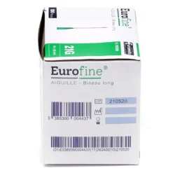 Eurofine aiguilles hypodermiques x 100